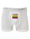 Colombia Flag Boxer Briefs-Boxer Briefs-TooLoud-White-Small-Davson Sales