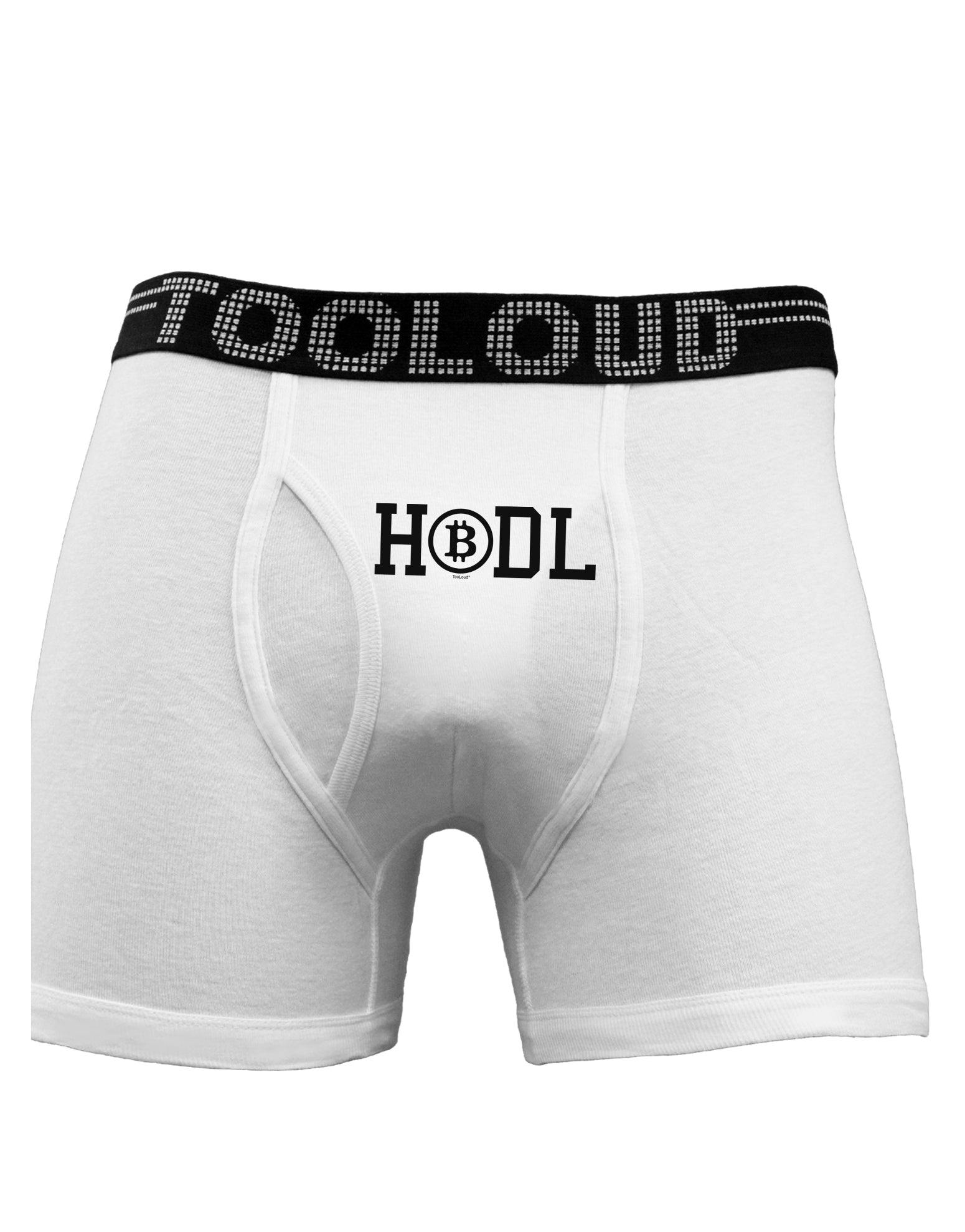 HODL Bitcoin Boxer Briefs-Boxer Briefs-TooLoud-White-Small-Davson Sales