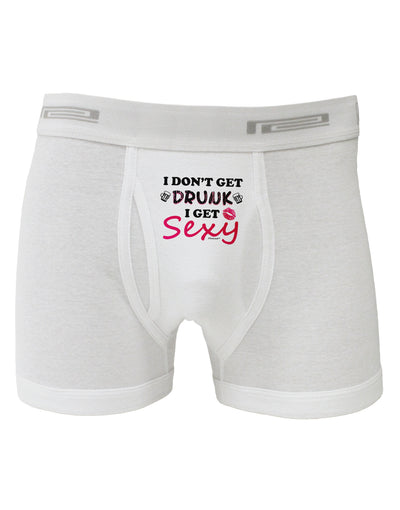 I Don't Get Drunk - Sexy Boxer Briefs-Boxer Briefs-TooLoud-White-Small-Davson Sales