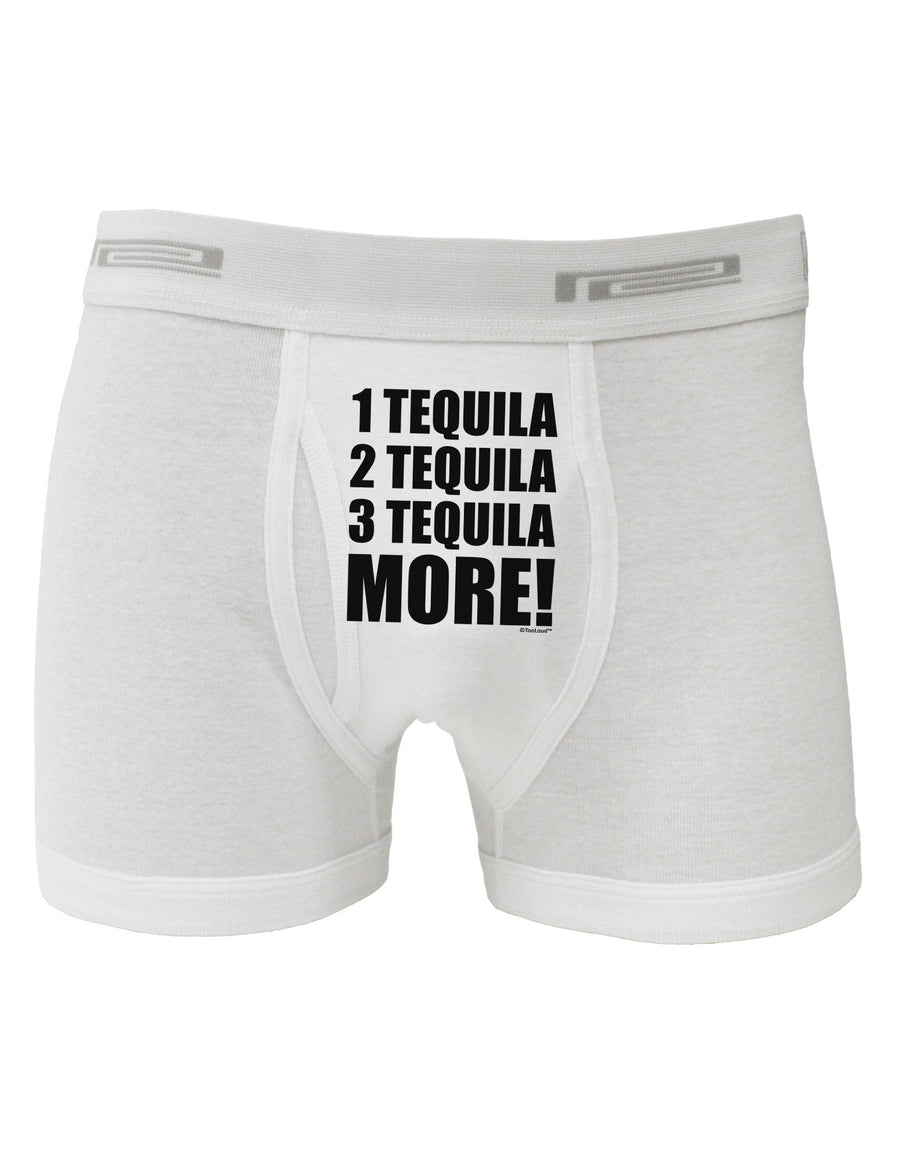 1 Tequila 2 Tequila 3 Tequila More Boxer Briefs by TooLoud-Boxer Briefs-TooLoud-White-Small-Davson Sales