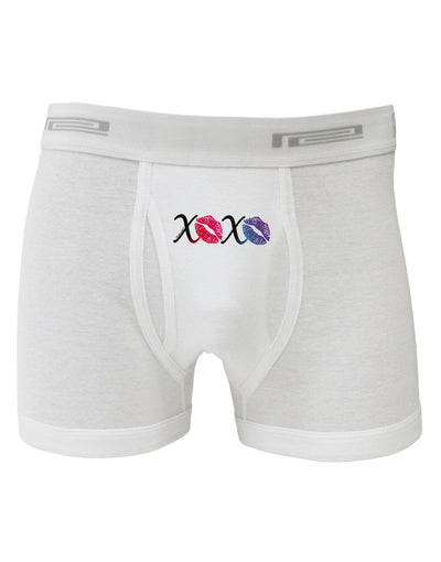 TooLoud XOXO Kisses Boxer Briefs-Boxer Briefs-TooLoud-White-Small-Davson Sales