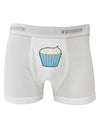 Cute Cupcake with Sprinkles - Heart Eyes Boxer Briefs by TooLoud-Boxer Briefs-TooLoud-White-Small-Davson Sales