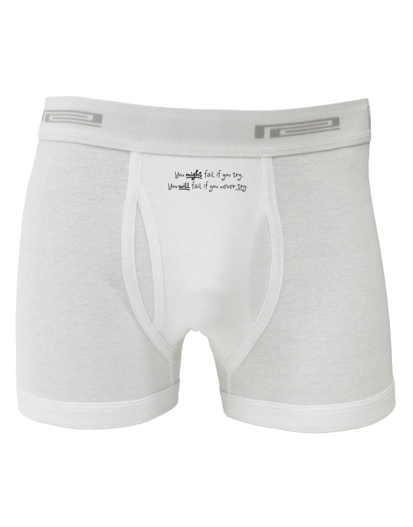 You Might Fail - Inspirational Words Boxer Briefs-Boxer Briefs-TooLoud-White-Small-Davson Sales