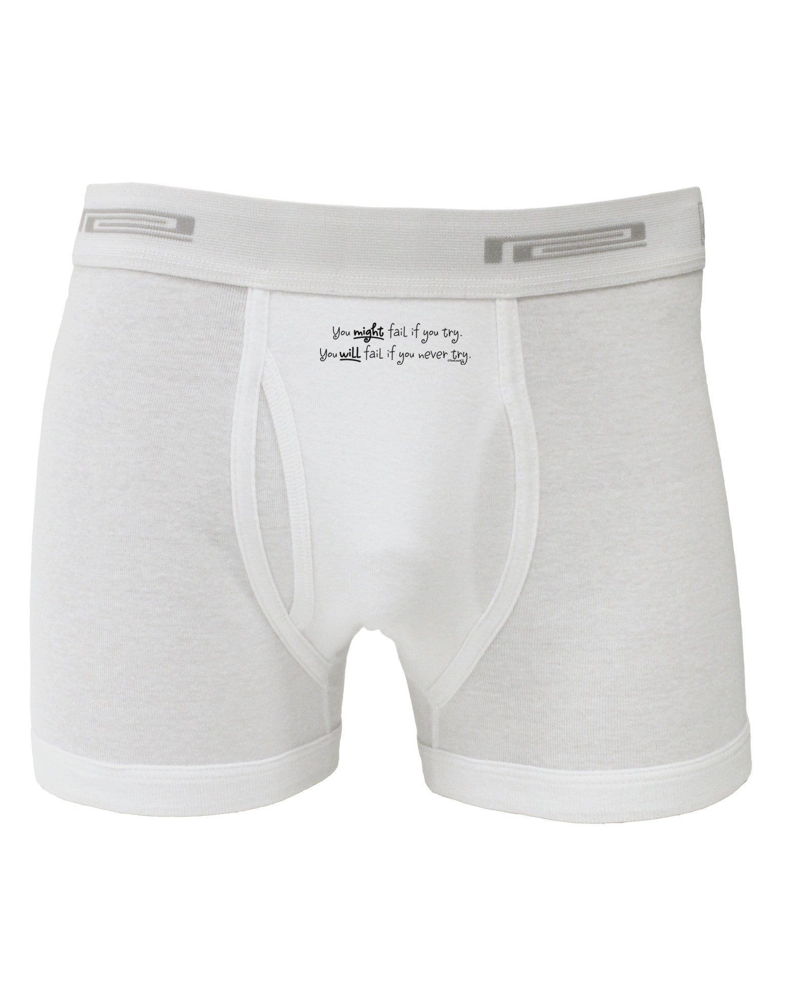 You Might Fail - Inspirational Words Boxer Briefs-Boxer Briefs-TooLoud-White-Small-Davson Sales