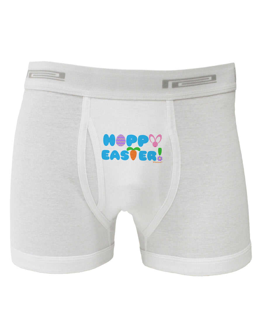 Cute Decorative Hoppy Easter Design Boxer Briefs by TooLoud-Boxer Briefs-TooLoud-White-Small-Davson Sales