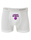 I Prefer Big Balls - Bowling Boxer Briefs-Boxer Briefs-TooLoud-White-Small-Davson Sales