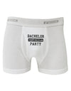 Bachelor Party Drinking Team - Distressed Boxer Briefs-Boxer Briefs-TooLoud-White-Small-Davson Sales