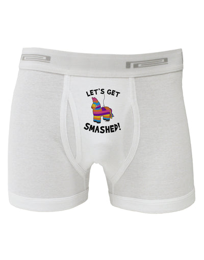 Let's Get Smashed Pinata Boxer Briefs-Boxer Briefs-TooLoud-White-Small-Davson Sales