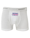 Hillary A Strong Woman Boxer Briefs-Boxer Briefs-TooLoud-White-Small-Davson Sales