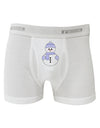 Cute Snowman With Hat and Scarf Christmas Boxer Briefs-Boxer Briefs-TooLoud-White-Small-Davson Sales