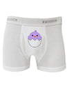 Cute Hatching Chick - Purple Boxer Briefs by TooLoud-Boxer Briefs-TooLoud-White-Small-Davson Sales