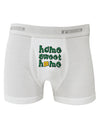 Home Sweet Home - New Mexico - Cactus and State Flag Boxer Briefs by TooLoud-Boxer Briefs-TooLoud-White-Small-Davson Sales