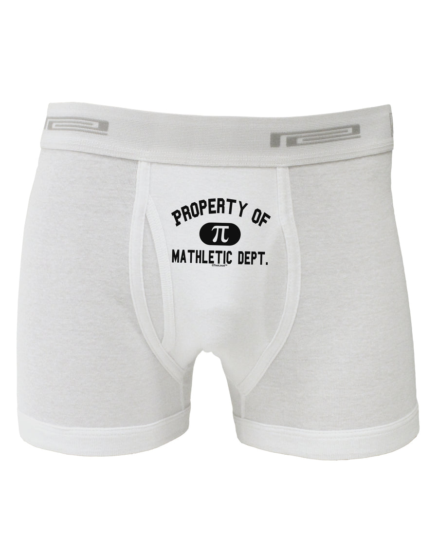 Mathletic Department Boxer Briefs by TooLoud-Boxer Briefs-TooLoud-White-Small-Davson Sales