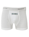 Planet Uranus Text Only Boxer Briefs-Boxer Briefs-TooLoud-White-Small-Davson Sales