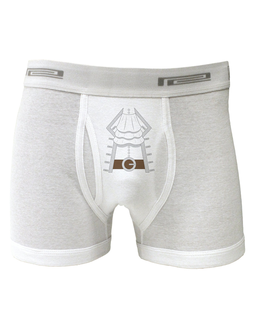 Pirate Captain Costume Silver Boxer Briefs-Boxer Briefs-TooLoud-White-Small-Davson Sales