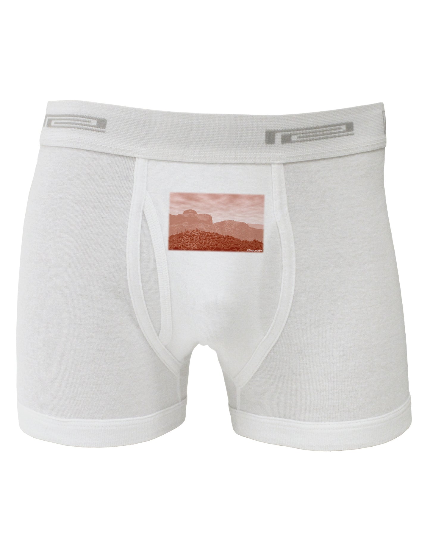 Red Planet Landscape Boxer Briefs-Boxer Briefs-TooLoud-White-Small-Davson Sales