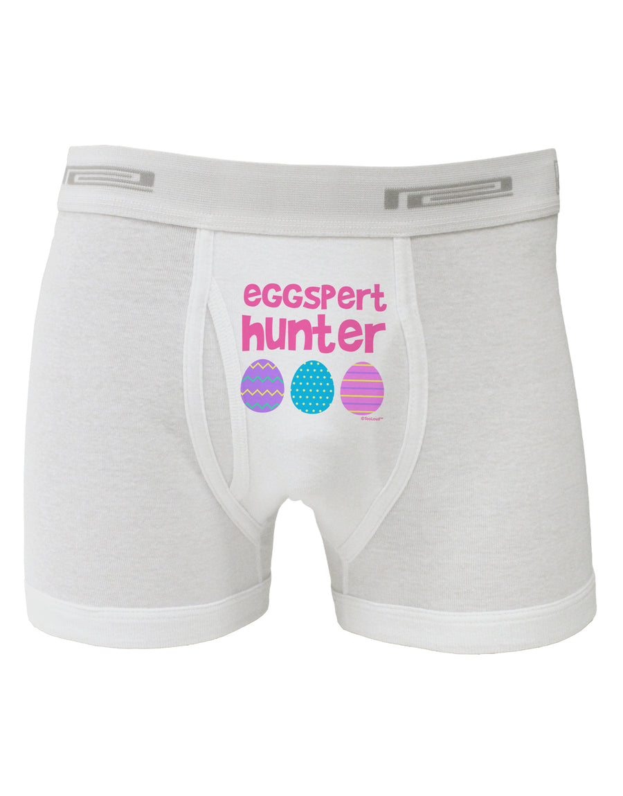 Eggspert Hunter - Easter - Pink Boxer Briefs by TooLoud-Boxer Briefs-TooLoud-White-Small-Davson Sales