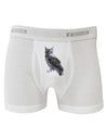 Lucky Cat Owl Boxer Briefs-Boxer Briefs-TooLoud-White-Small-Davson Sales