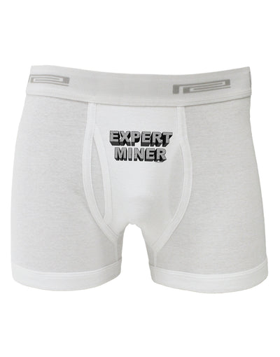 Expert Miner Boxer Briefs-Boxer Briefs-TooLoud-White-Small-Davson Sales