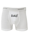 Dad Cubed - Dad of Three Boxer Briefs-Boxer Briefs-TooLoud-White-Small-Davson Sales