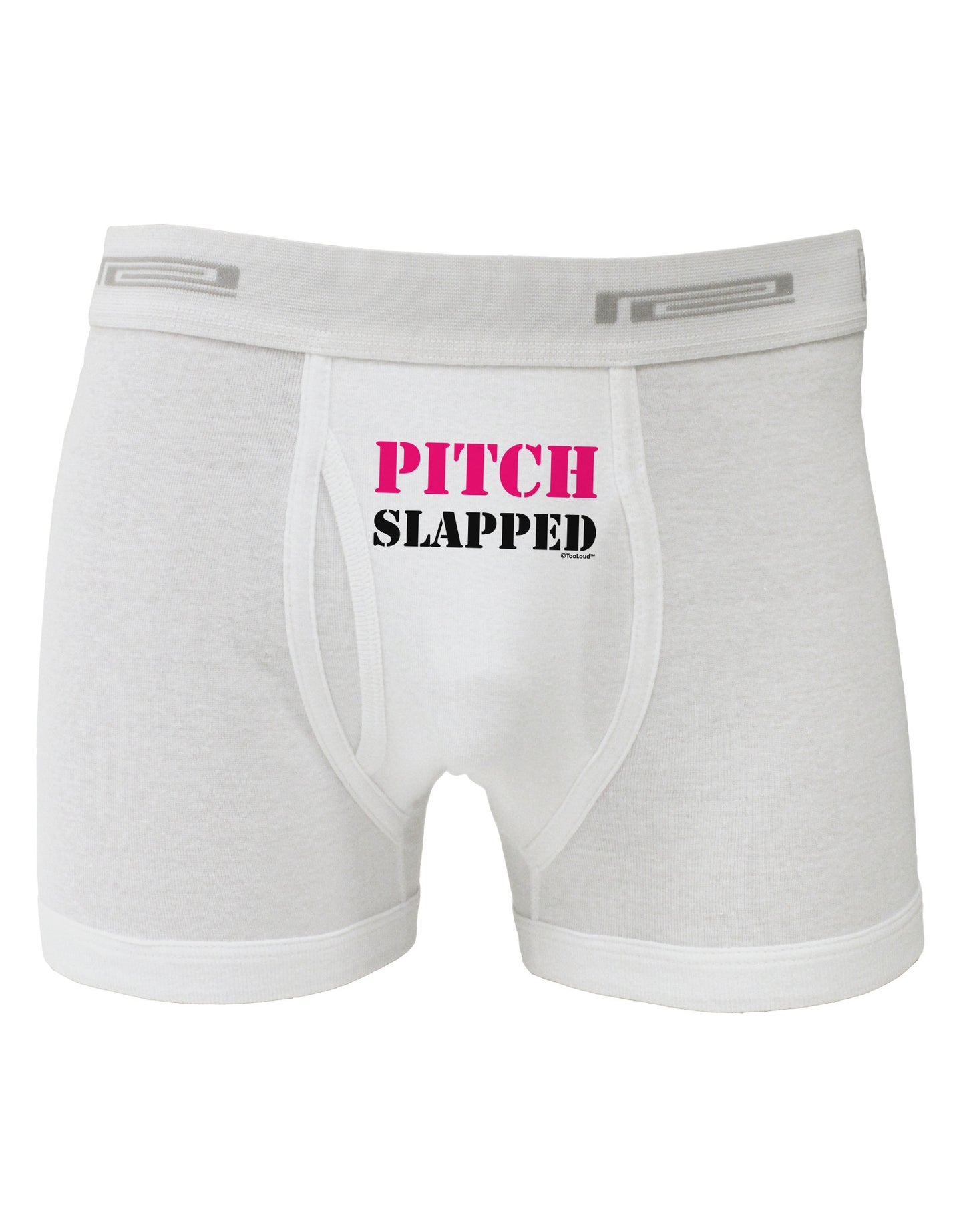Pitch Slapped - Pink Boxer Briefs-Boxer Briefs-TooLoud-White-Small-Davson Sales