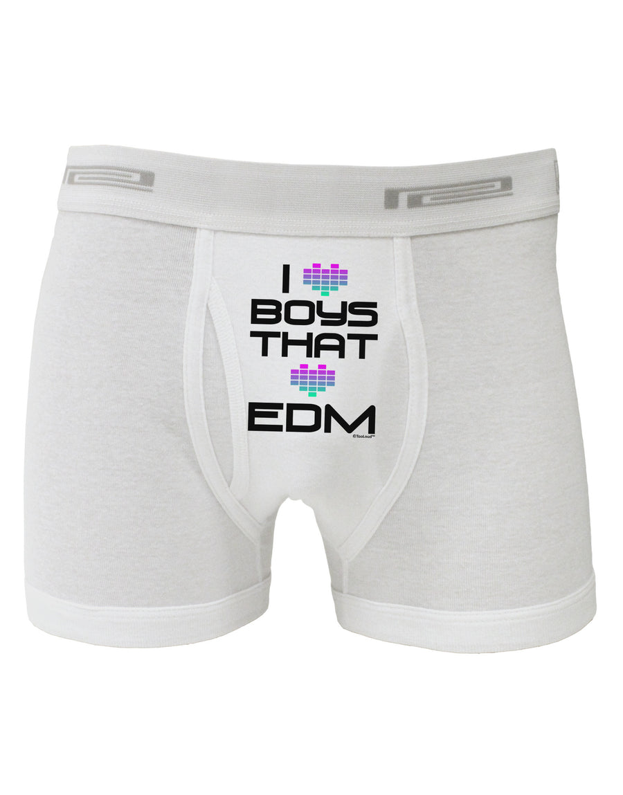 I Heart Boys That Heart EDM Boxer Briefs-Boxer Briefs-TooLoud-White-Small-Davson Sales