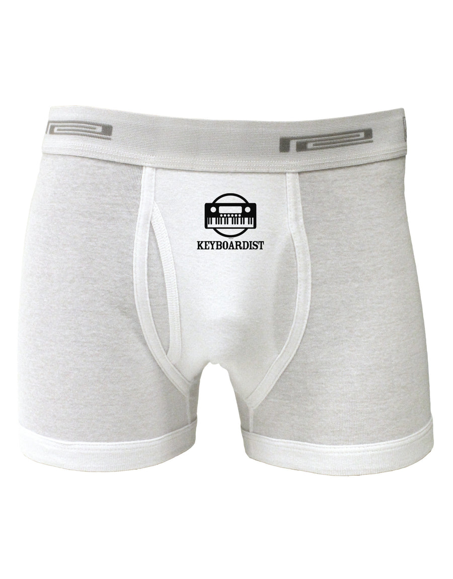 Keyboardist Boxer Briefs-Boxer Briefs-TooLoud-White-Small-Davson Sales