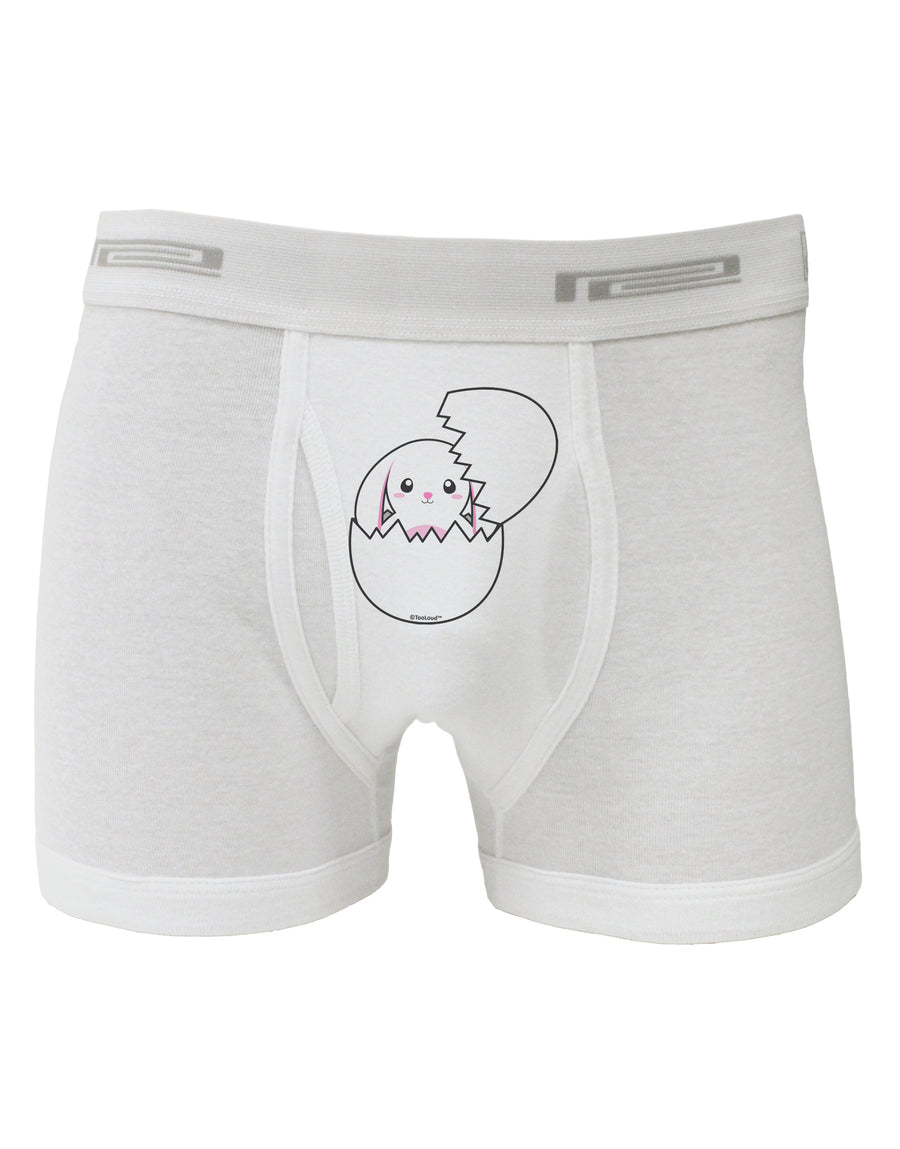 Cute Easter Bunny Hatching Boxer Briefs by TooLoud-Boxer Briefs-TooLoud-White-Small-Davson Sales