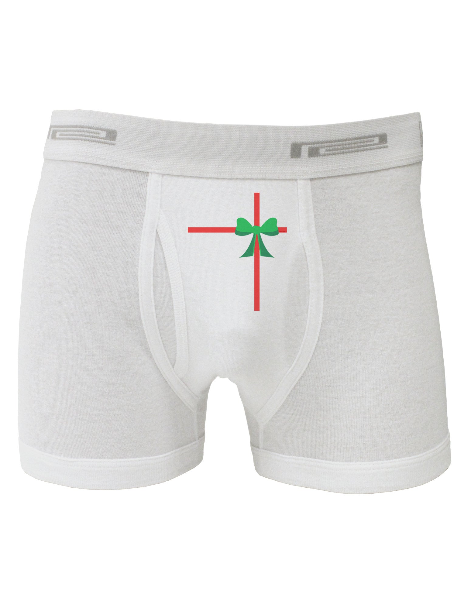 Christmas Present Gift Boxer Briefs-Boxer Briefs-TooLoud-White-Small-Davson Sales