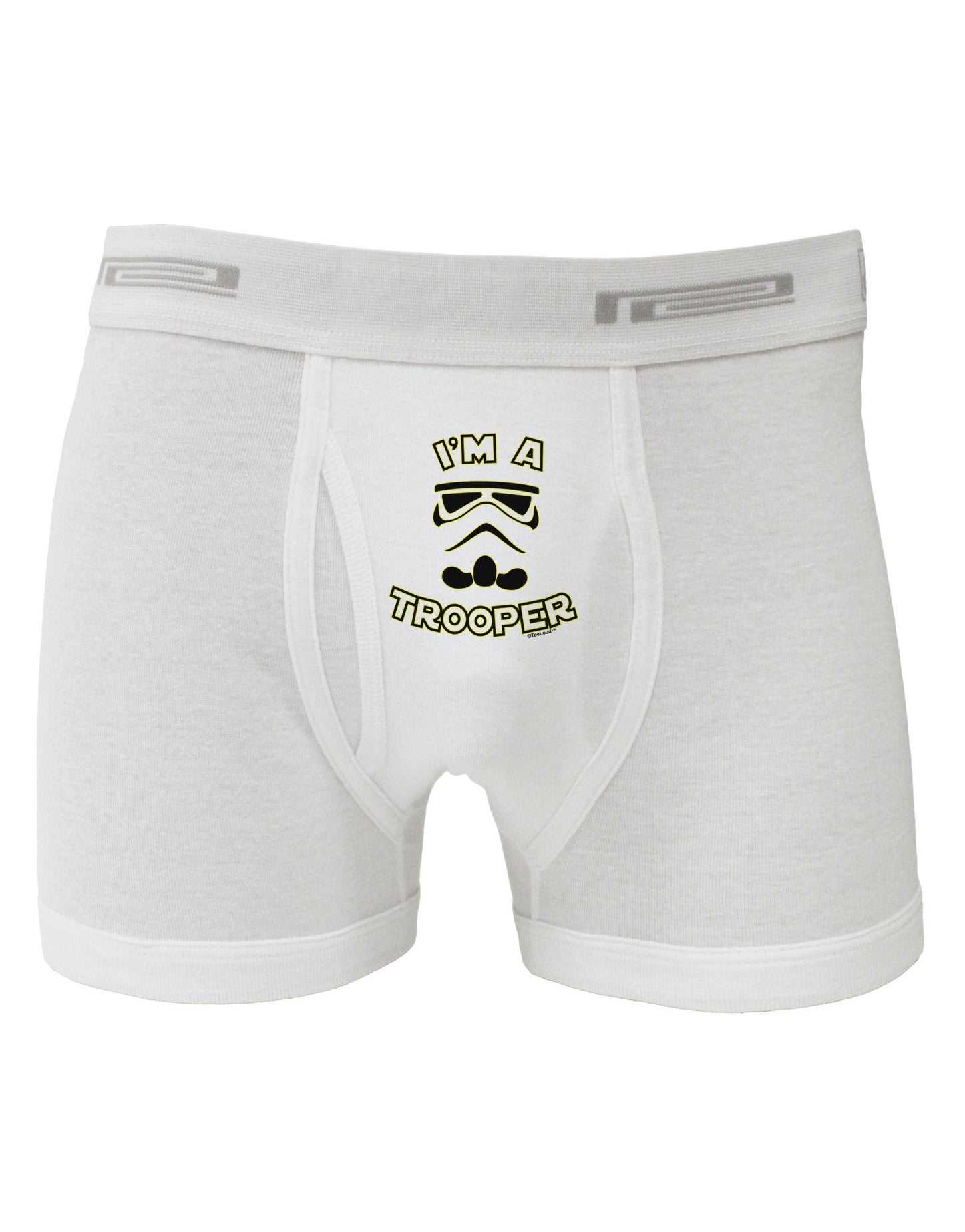 I'm A Trooper Boxer Briefs-Boxer Briefs-TooLoud-White-Small-Davson Sales