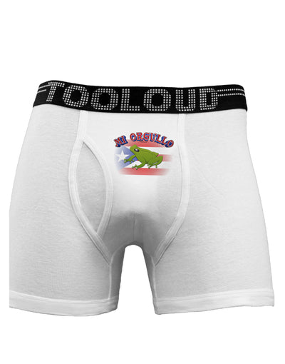 Mi Orgullo Coqui Boxer Briefs-Boxer Briefs-TooLoud-White-Small-Davson Sales