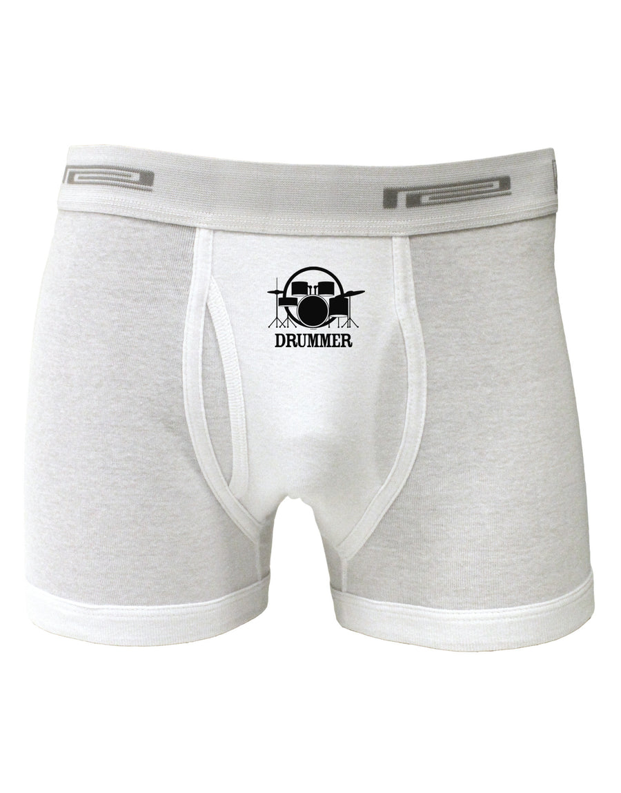 Drummer Boxer Briefs-Boxer Briefs-TooLoud-White-Small-Davson Sales