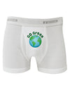 Go Green - Planet Earth Boxer Briefs-Boxer Briefs-TooLoud-White-Small-Davson Sales