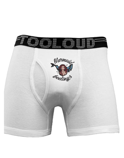 TooLoud Mermaid Feelings Boxer Briefs-Boxer Briefs-TooLoud-White-Small-Davson Sales