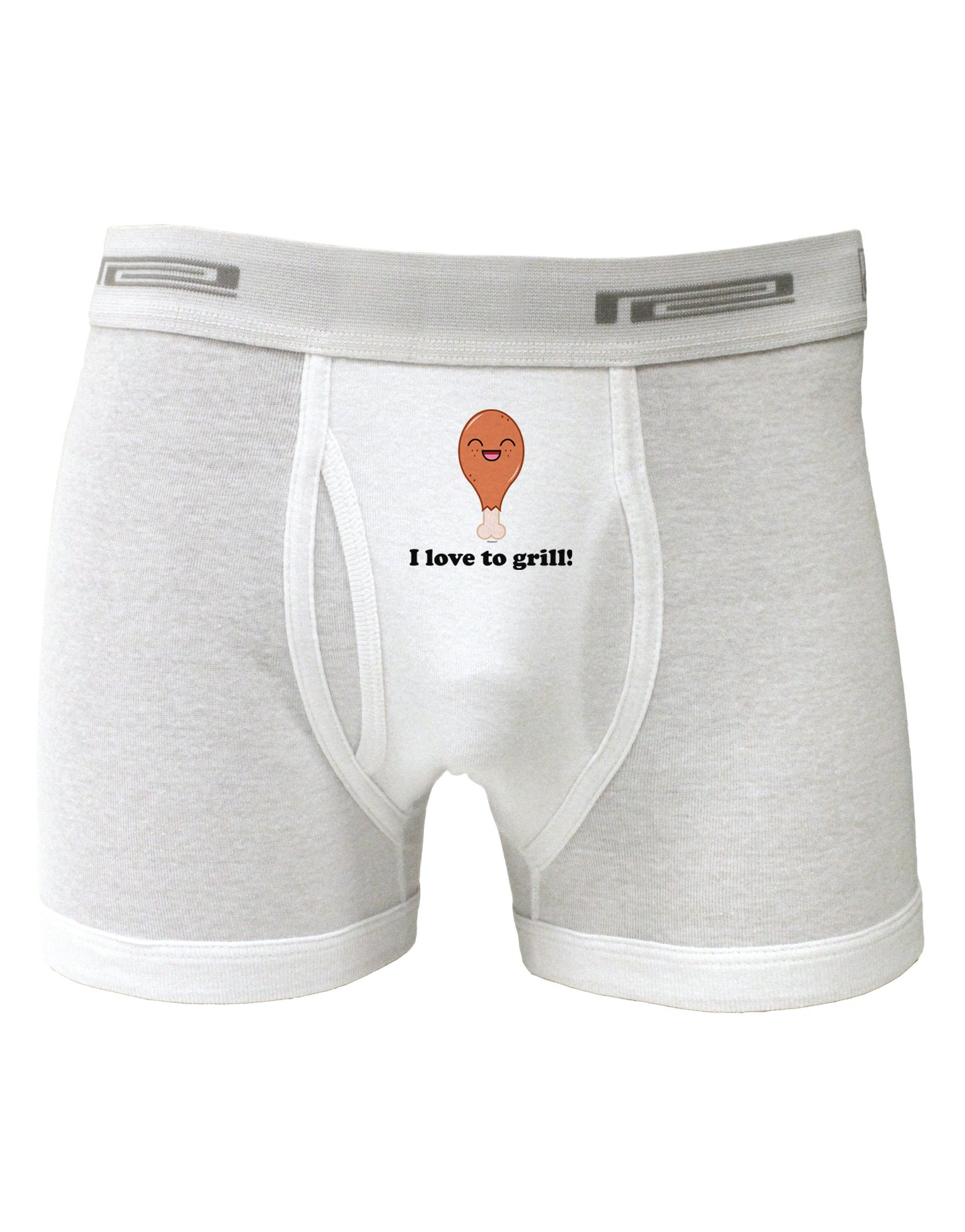 I Love to Grill Boxer Briefs-Boxer Briefs-TooLoud-White-Small-Davson Sales