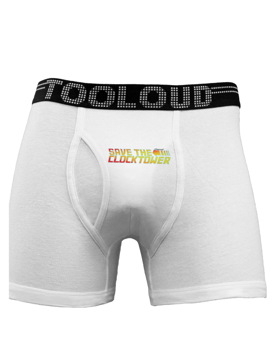 Save The Clock Tower Boxer Briefs by TooLoud-Boxer Briefs-TooLoud-White-Small-Davson Sales