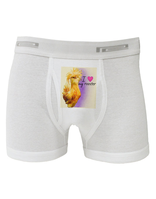 I Heart My Rooster Boxer Briefs-Boxer Briefs-TooLoud-White-Small-Davson Sales