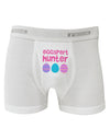 TooLoud Eggspert Hunter - Easter - Pink Boxer Briefs-Boxer Briefs-TooLoud-White-Small-Davson Sales