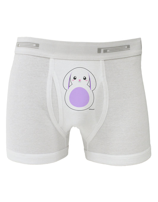 Cute Bunny with Floppy Ears - Purple Boxer Briefs by TooLoud-Boxer Briefs-TooLoud-White-Small-Davson Sales