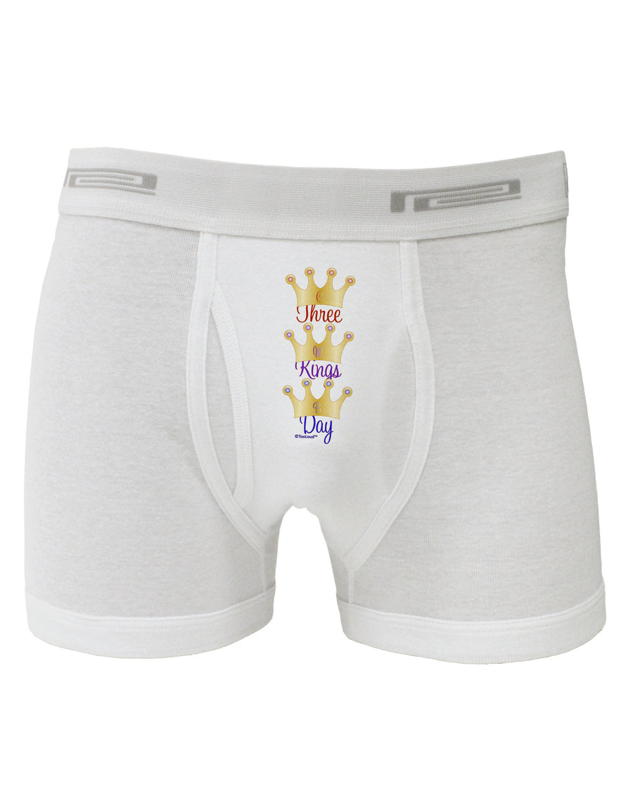 Three Kings Day - C M B Crowns Boxer Briefs by TooLoud-Boxer Briefs-TooLoud-White-Small-Davson Sales