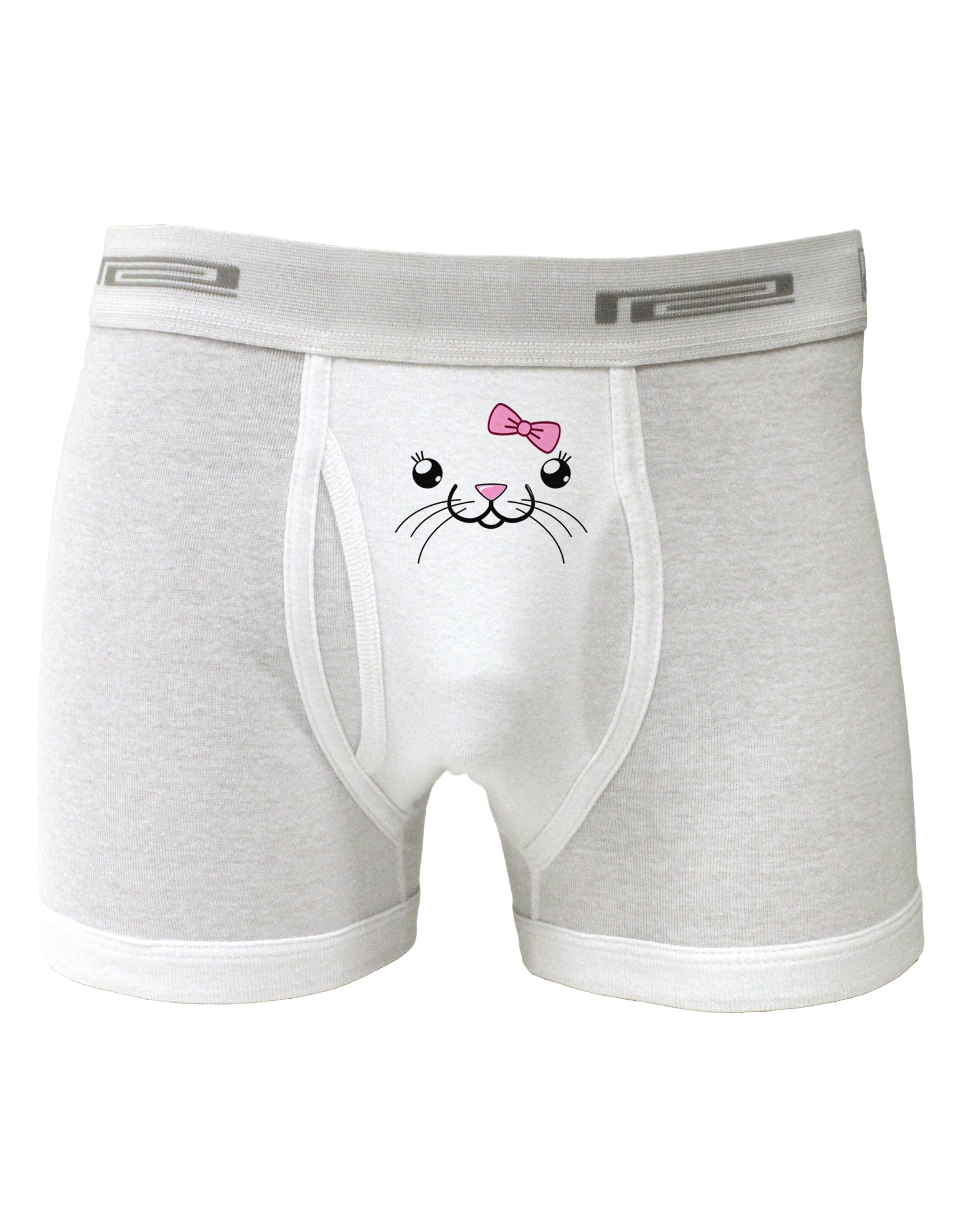 Kyu-T Face - Tinya Cute Girl Mouse Boxer Briefs-Boxer Briefs-TooLoud-White-Small-Davson Sales