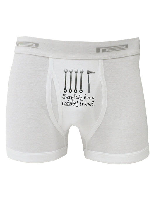 Ratchet Friend Boxer Briefs-Boxer Briefs-TooLoud-White-Small-Davson Sales