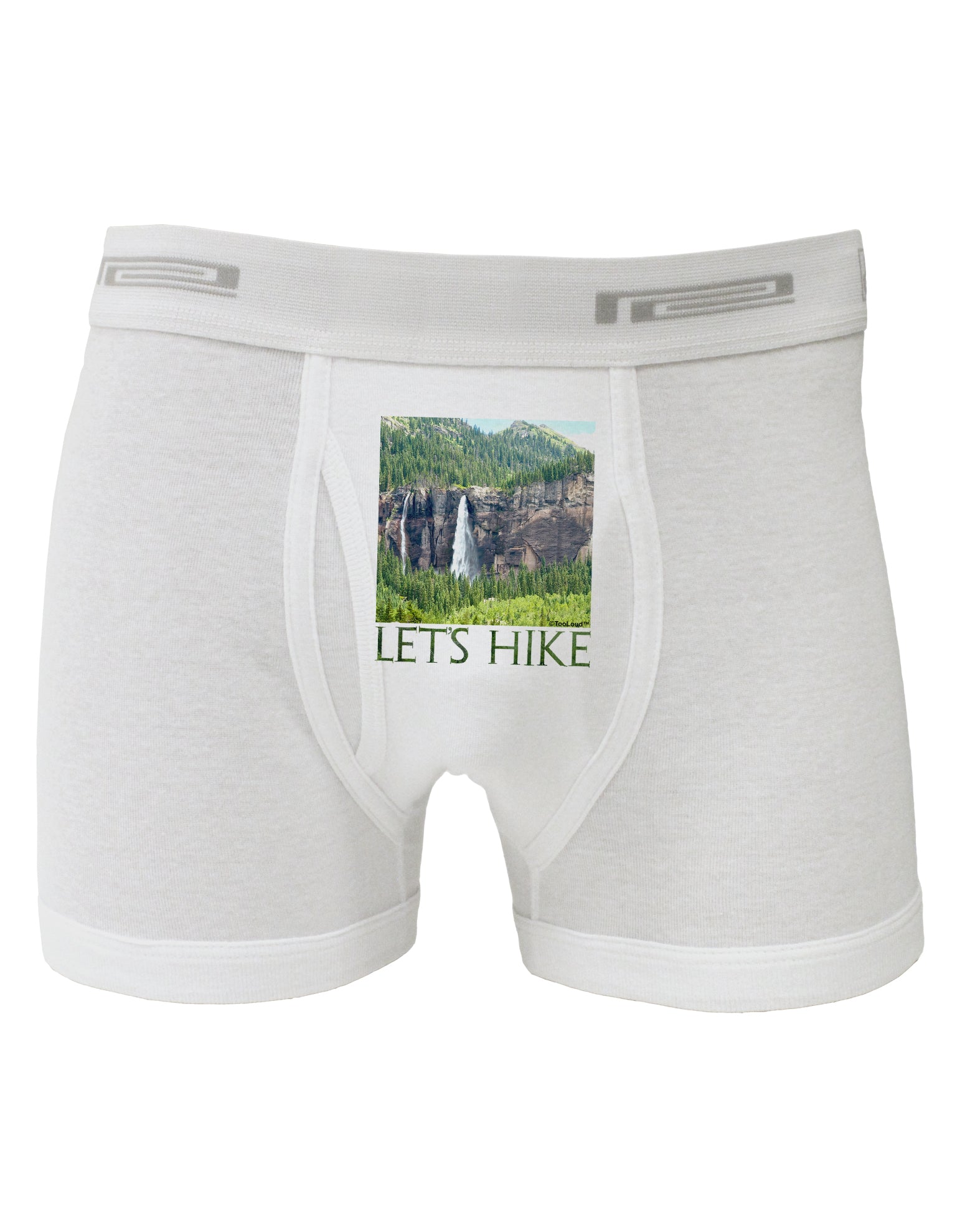 Beautiful Cliffs - Lets Hike Boxer Briefs by-Boxer Briefs-TooLoud-White-Small-Davson Sales