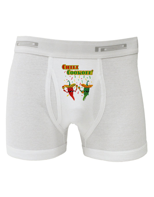 Chili Cookoff! Chile Peppers Boxer Briefs-Boxer Briefs-TooLoud-White-Small-Davson Sales