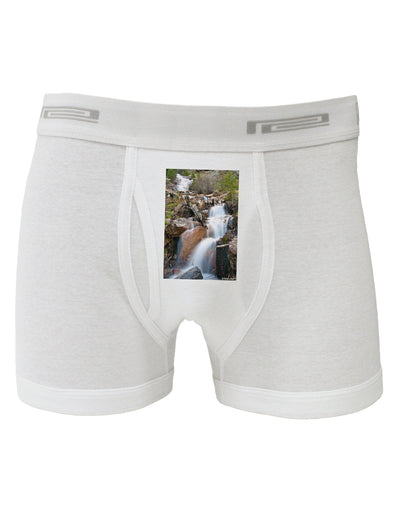 Colorado Waterfall Scene Boxer Briefs-Boxer Briefs-TooLoud-White-Small-Davson Sales