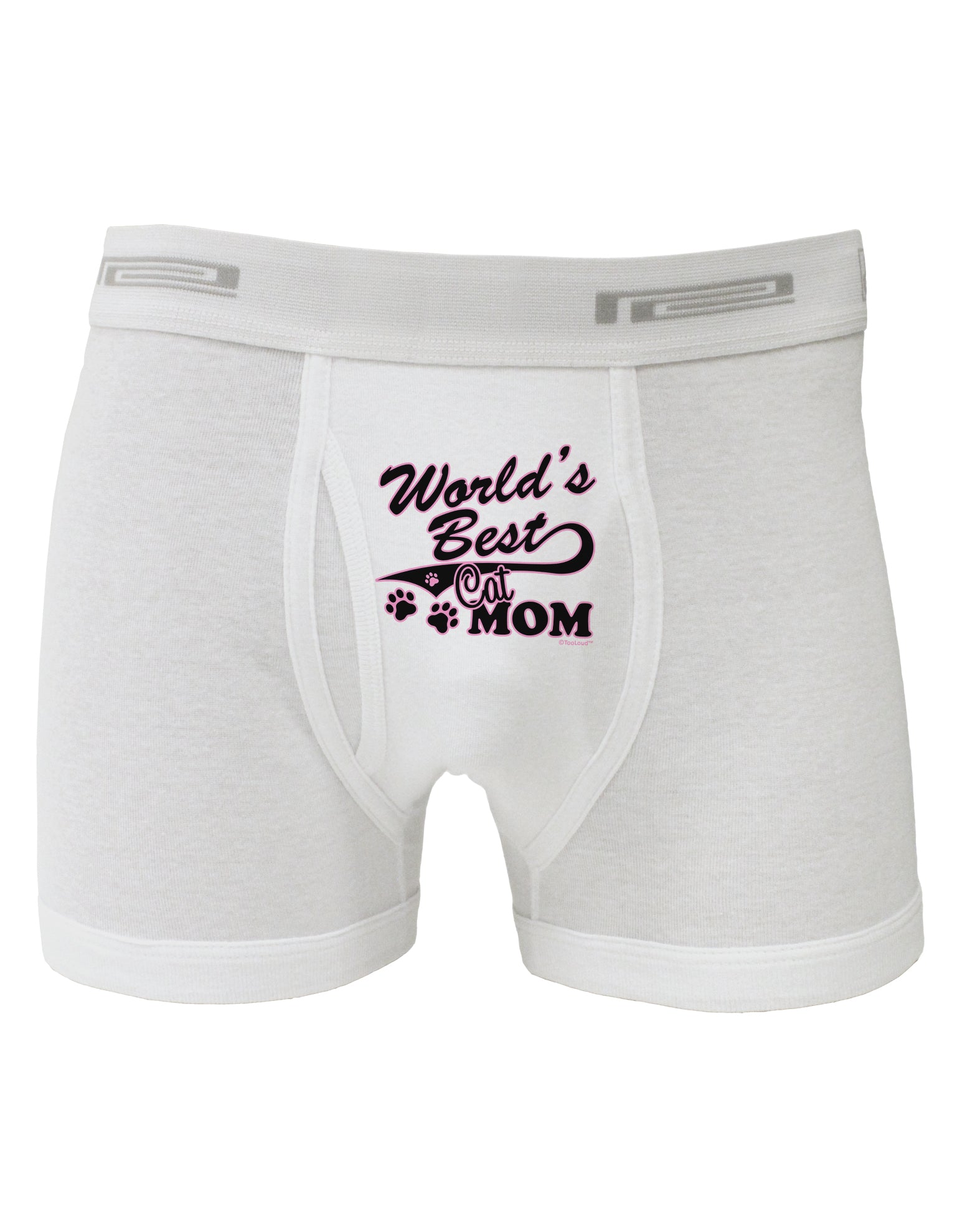 World's Best Cat Mom Boxer Briefs by TooLoud-Boxer Briefs-TooLoud-White-Small-Davson Sales