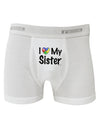 I Heart My Sister - Autism Awareness Boxer Briefs by TooLoud-Boxer Briefs-TooLoud-White-Small-Davson Sales