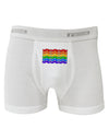 Rainbow Mustaches Gay Pride Flag Boxer Briefs-Boxer Briefs-TooLoud-White-Small-Davson Sales