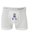 Patriotic Cat - USA Boxer Briefs by TooLoud-Boxer Briefs-TooLoud-White-Small-Davson Sales