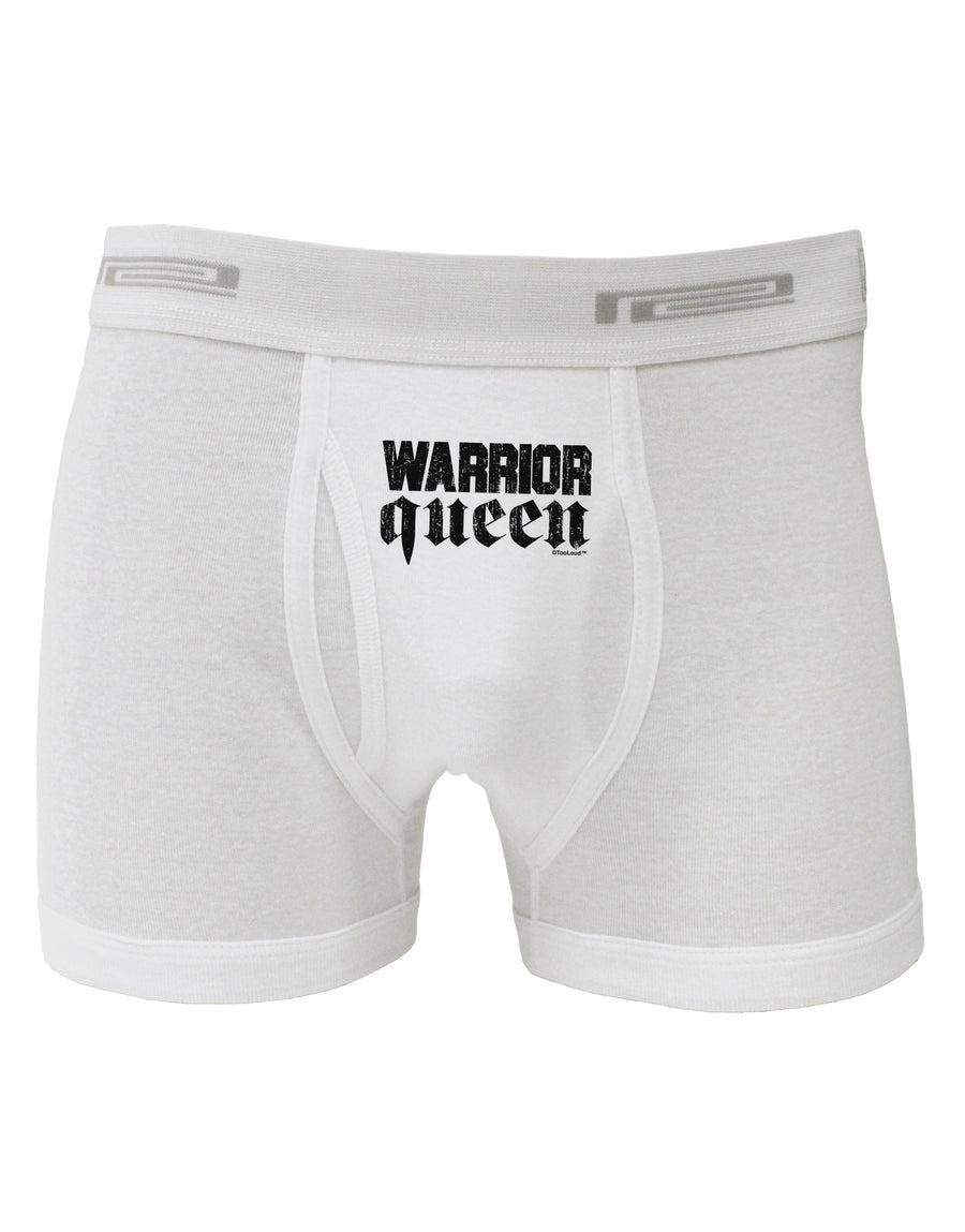 Warrior Queen Script Boxer Briefs-Boxer Briefs-TooLoud-White-Small-Davson Sales